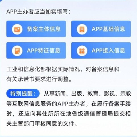 app备案信息